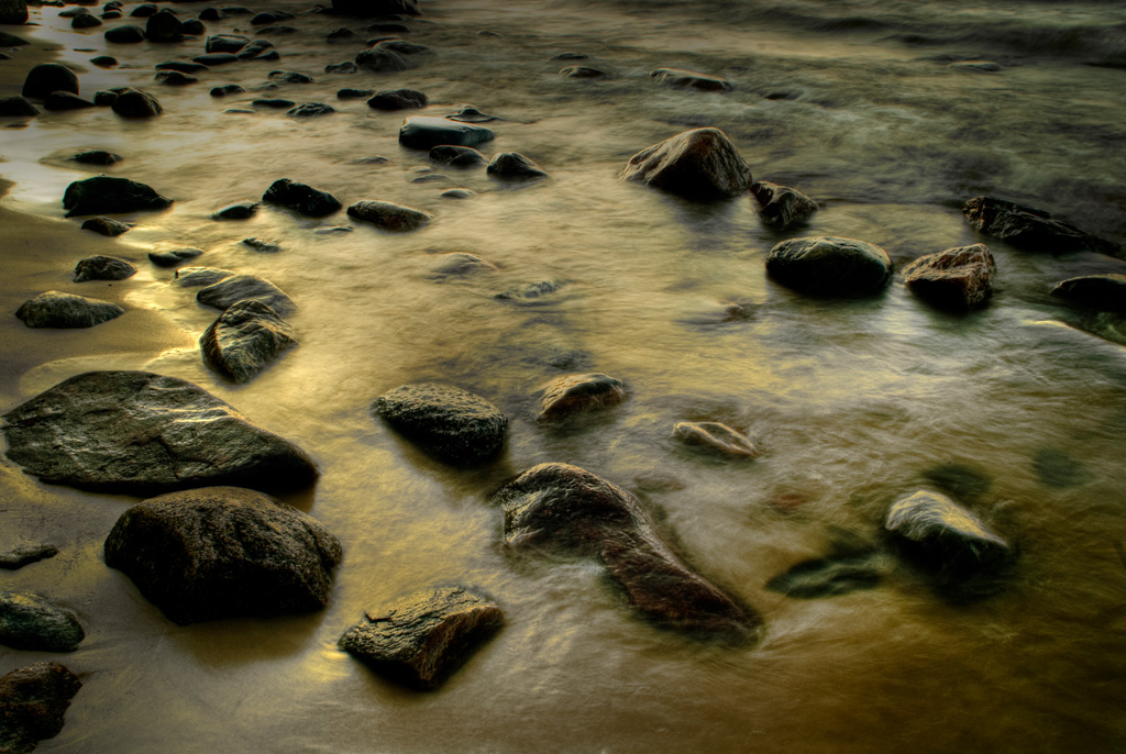 Rocks and Water, Whitefish Bay Christopher Schneiter