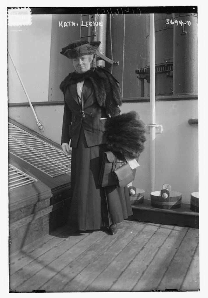 Katherine Leckie, Suffragist and Peace Activist aboard the Oscar II, December 6, 1915