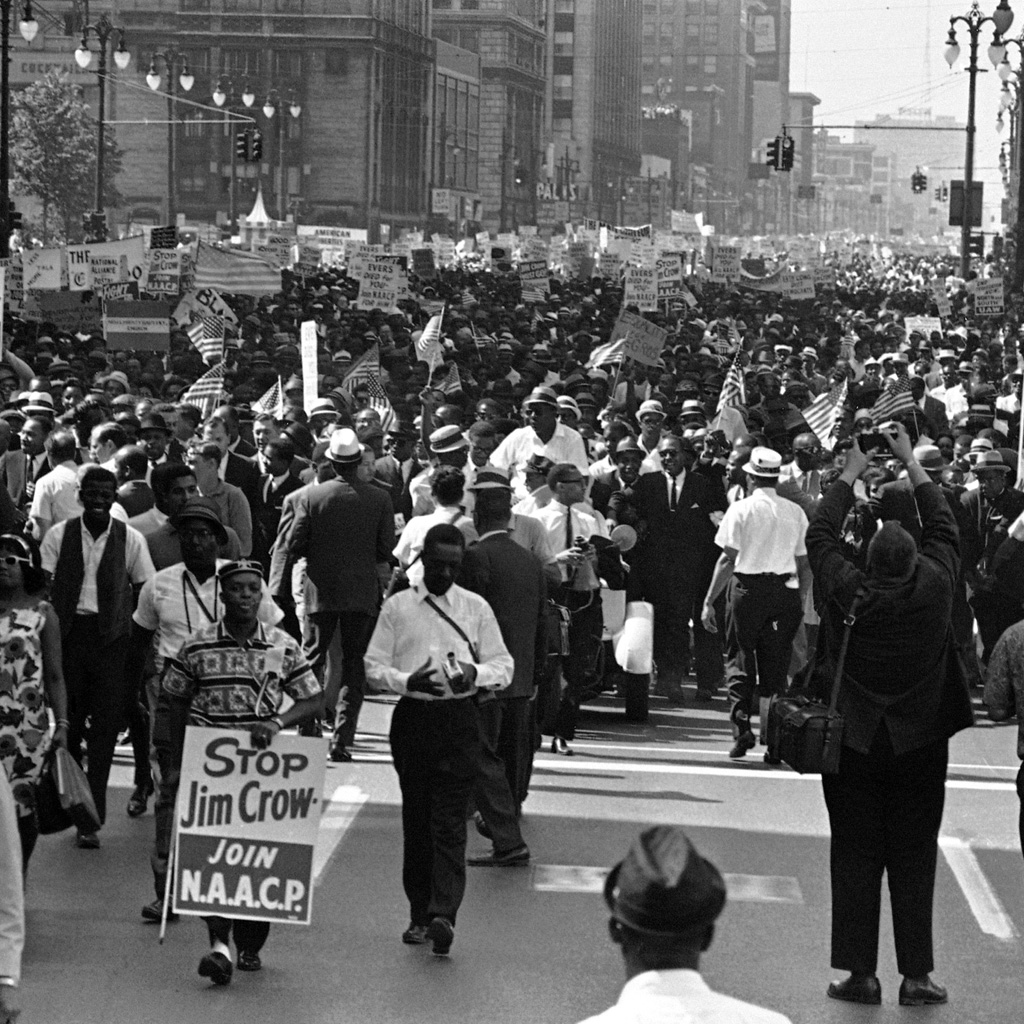 Martin Luther King, Jr., Detroit, June 1963