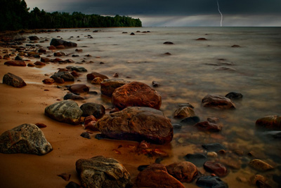 Storm, Whitefish Bay Christopher Schneiter