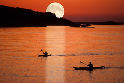 Sunset Kayakers Tim Trombley