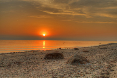 Sunset over Grand Traverse Bay, Sean Patrick Doran
