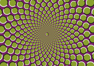 Green and Purple Geometric Pattern