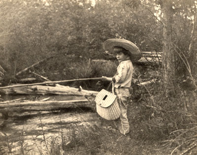 Ernest Hemingway, Horton's Creek, Michigan, 1904