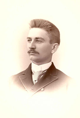 Herbert Dow, ca. 1888