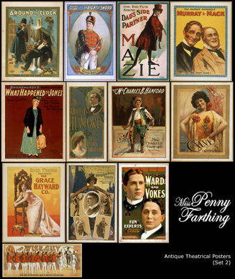 Miss Penny Farthing Poster