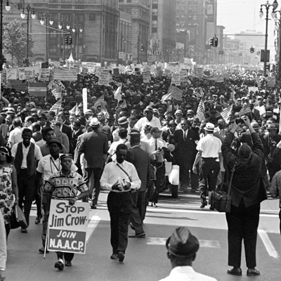 Martin Luther King, Jr., Detroit, June 1963