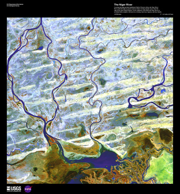 Niger River, United States Geological Survey Image