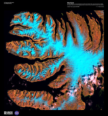 West Fjords, United States Geological Survey