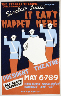 WPA Poster - Sinclair Lewis