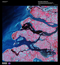 Delta Region, Netherlands, United States Geological Survey
