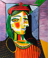 Femme au Beret Rouge, Picasso