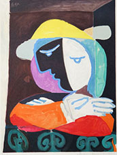 Femme au Balcon, Picasso