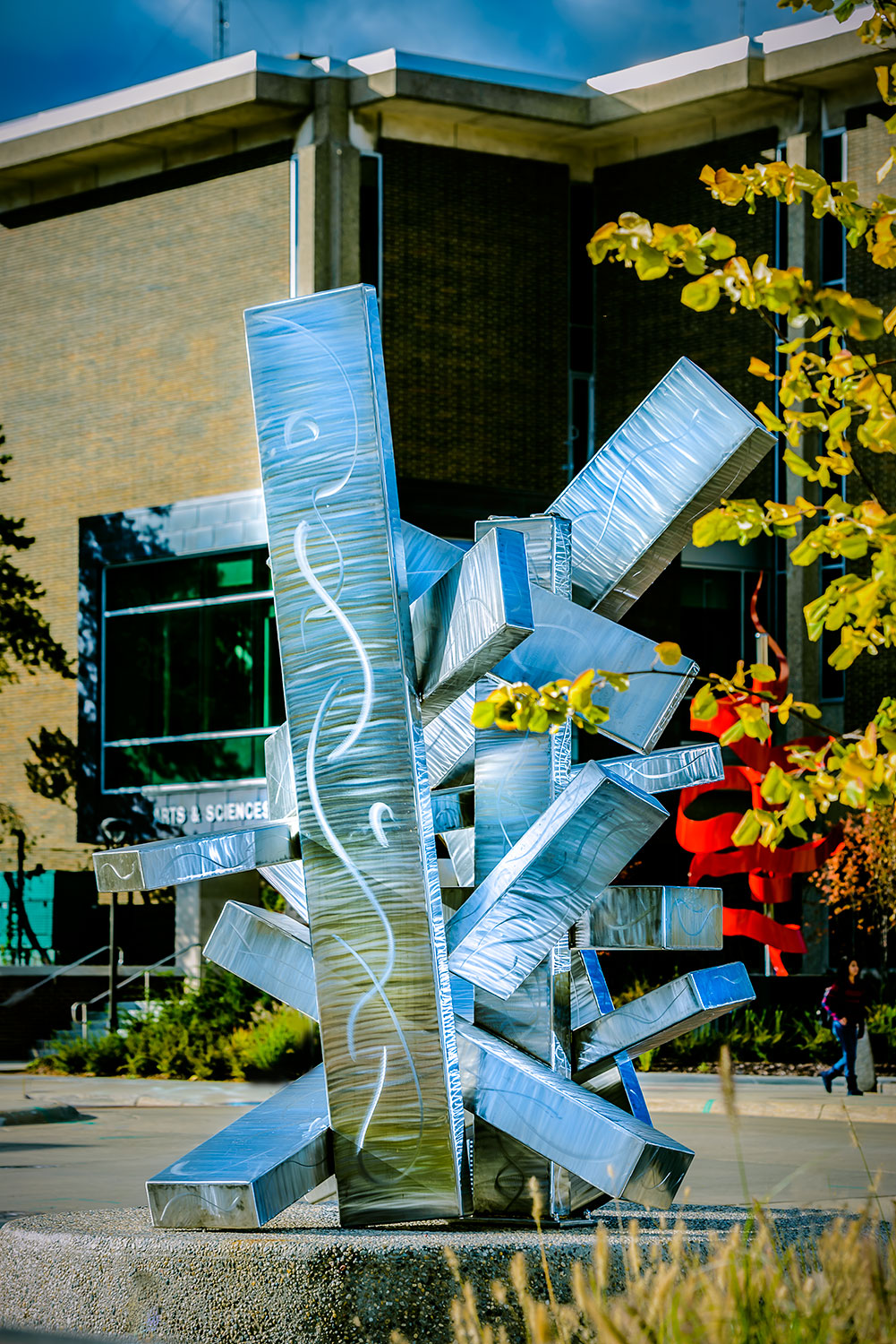 Cross Sections sculpture