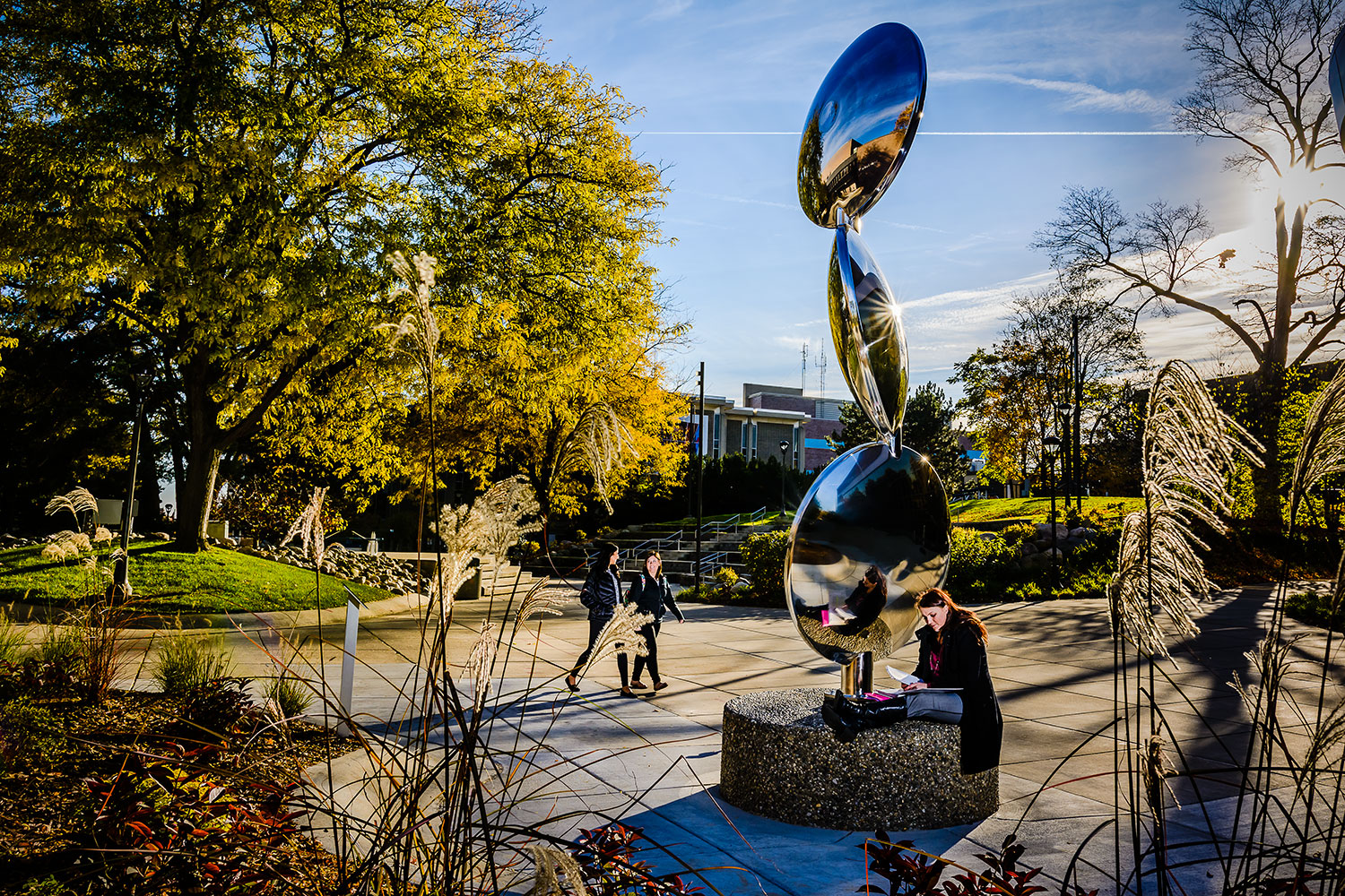 Reflections sculpture