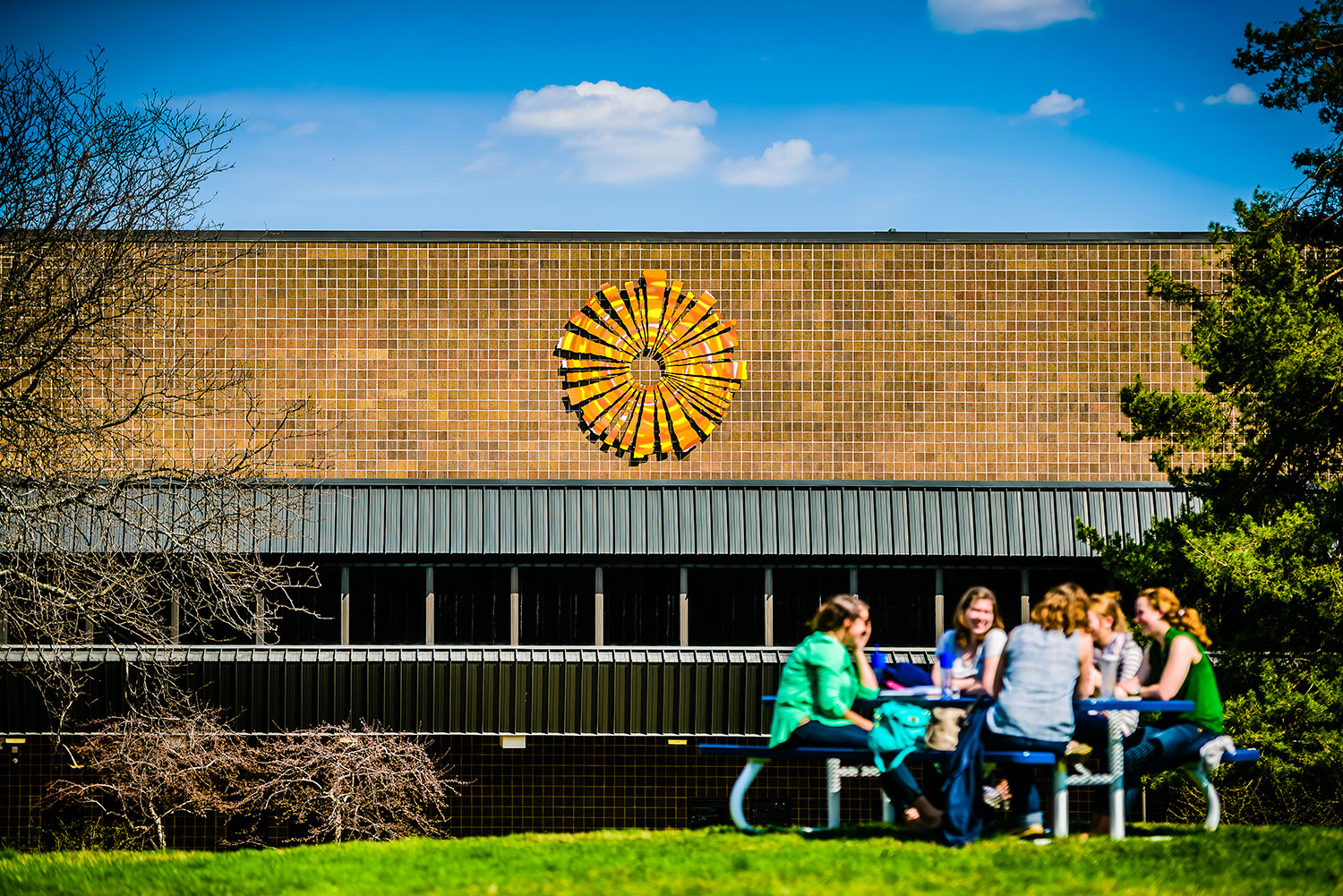 Sunburst sculpture