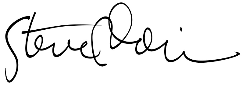 Steve Robinson's signature