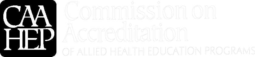 Commission on Accreditation of Allied Health Education Programs Commission on Accreditation of Allied Health Education Programs logo