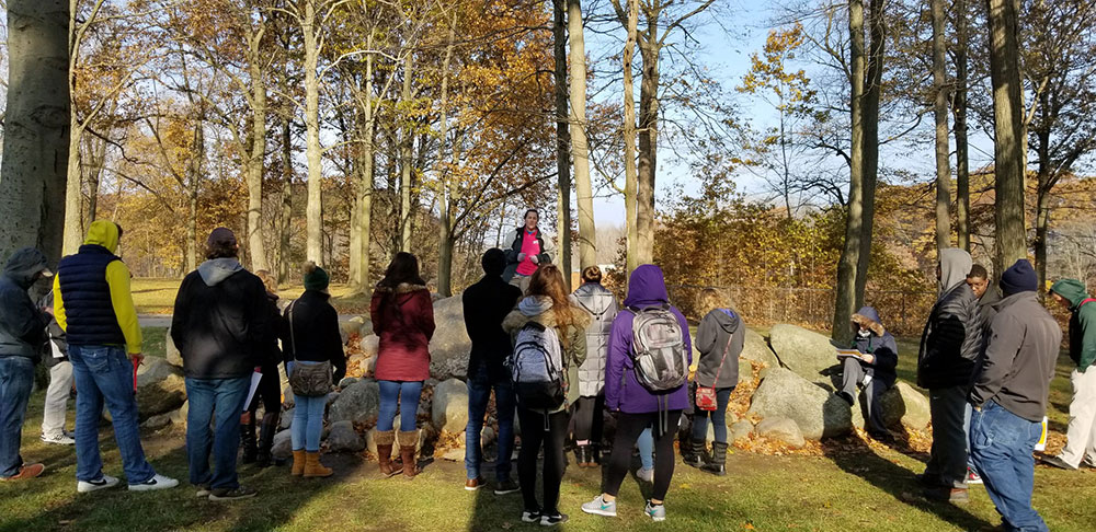 geology class photos - fitzgerald park grand ledge