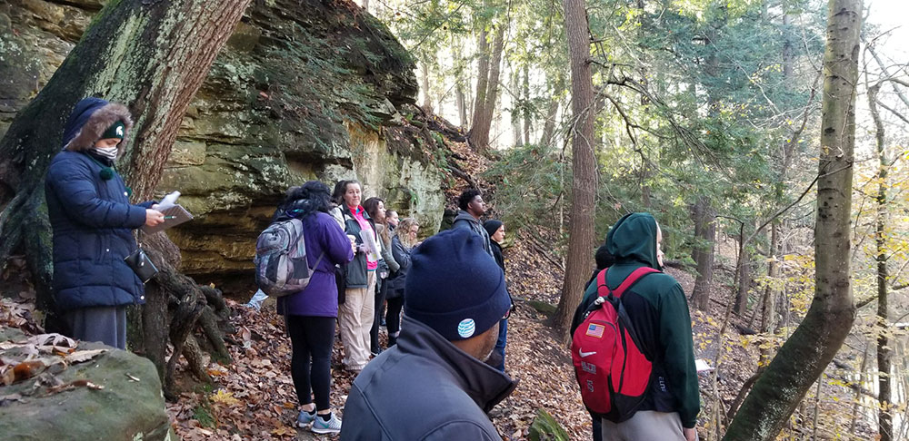 geology class photos - the ledges
