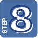 step 8 icon