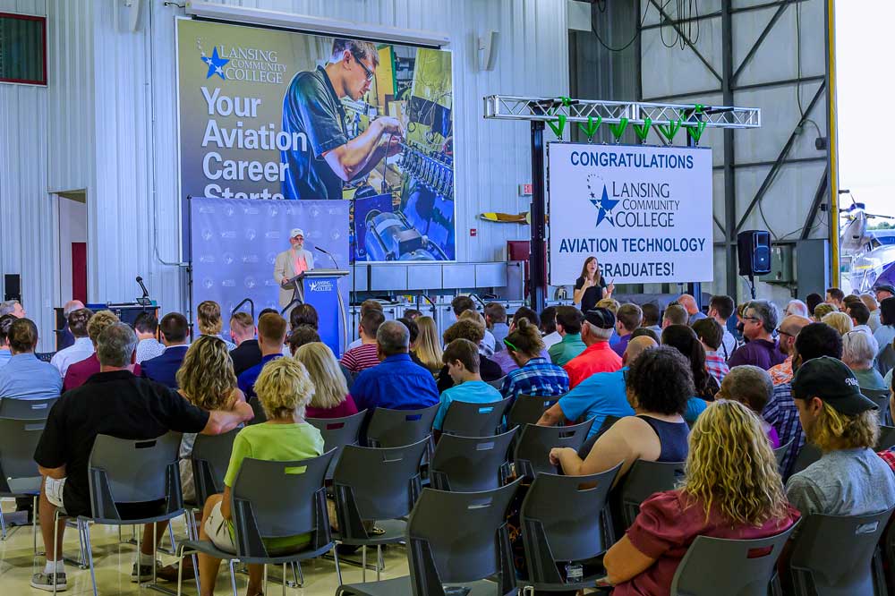 Aviation graduation.