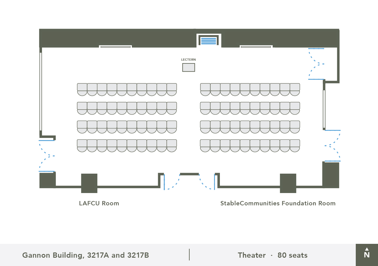 LAFCU and StableCommunities Foundation Theatre 80 seats