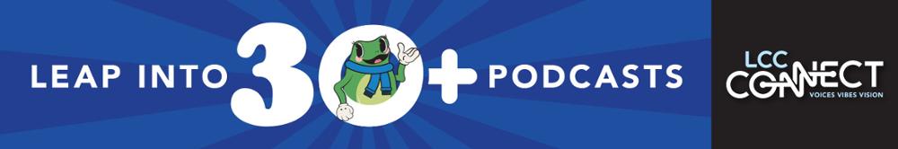 Printed banner hanging in LCC Gym and visible at all athletic events