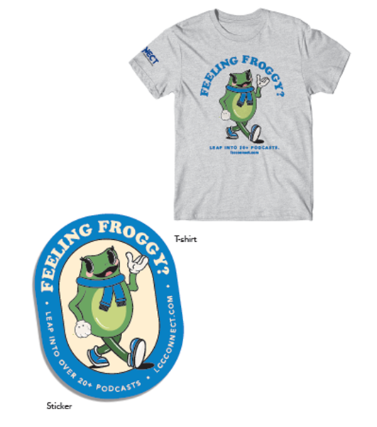 Lillie Sticker and 1st T-shirt