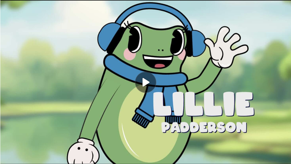 feelin' froggy video - spring