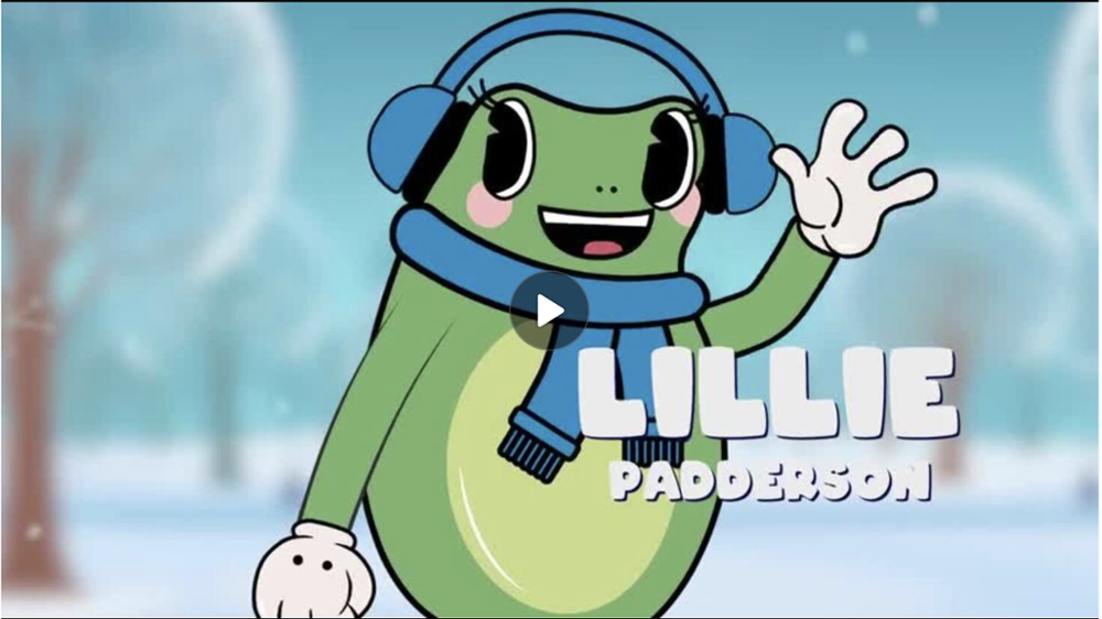 feelin' froggy video - winter