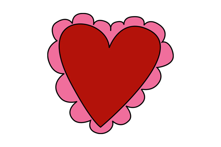 Valentine Treat Gram Heart