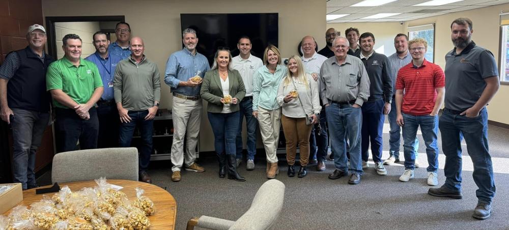 wyn wilson with a group