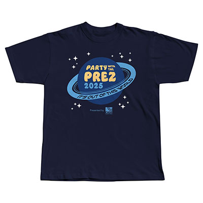 Party with the prez t-shirt