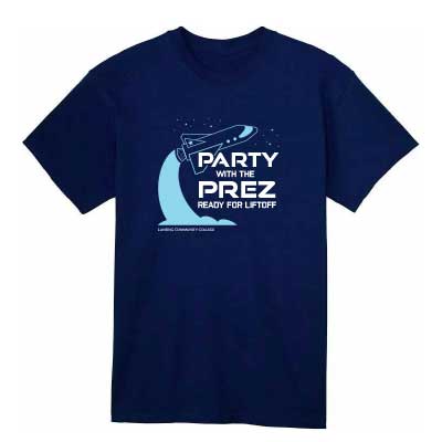 Party with the prez t-shirt