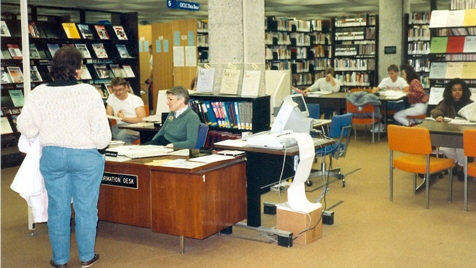 Suzanne Sawyer, Reference Desk, Arts & Sciences Library