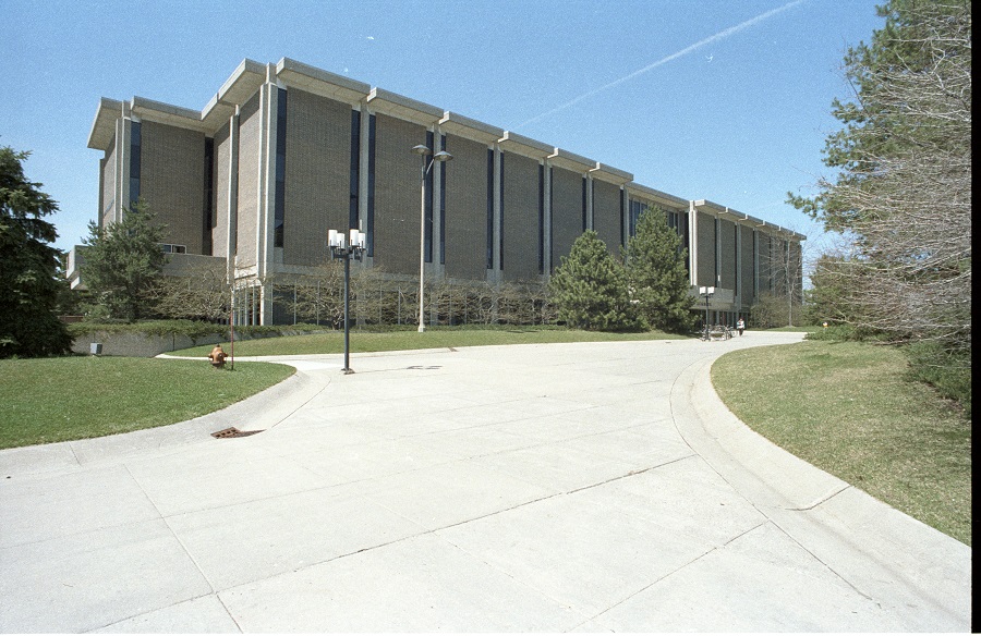 The Arts and Sciences Building and the Washington Mall - ca. 1980s