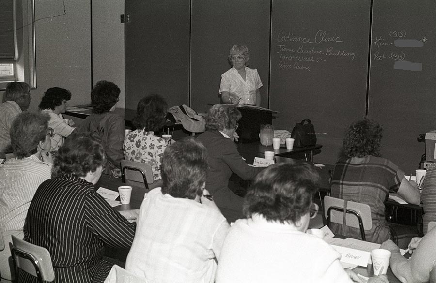 Health Care Continuing Education class - ca. 1980s