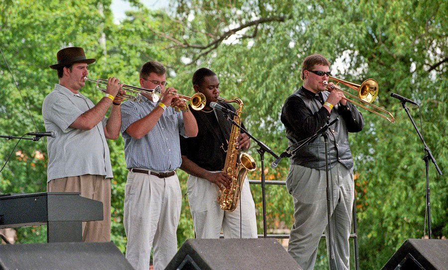 Music Performance at Adado Riverfront Park - ca. 2000s