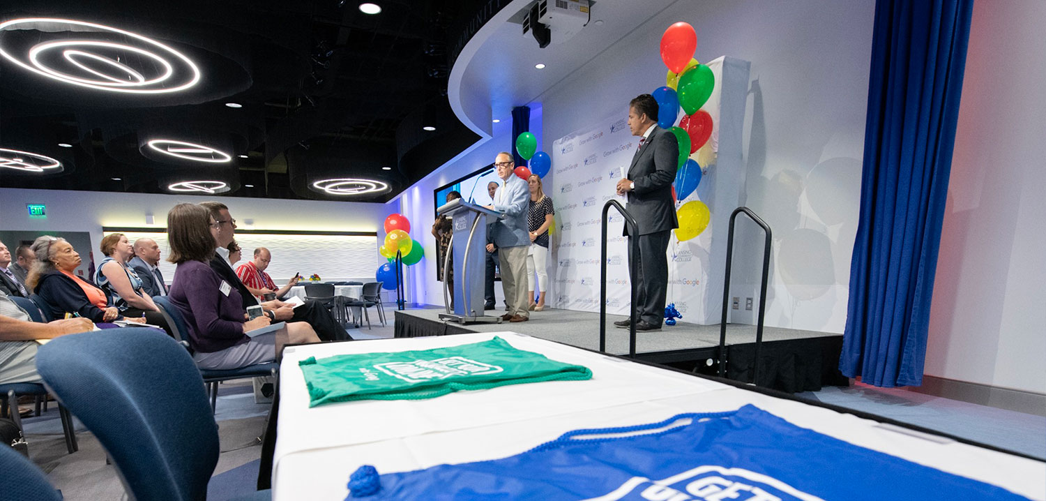 Grow with Google and Lansing Community College announce $100,000 for digital skills training