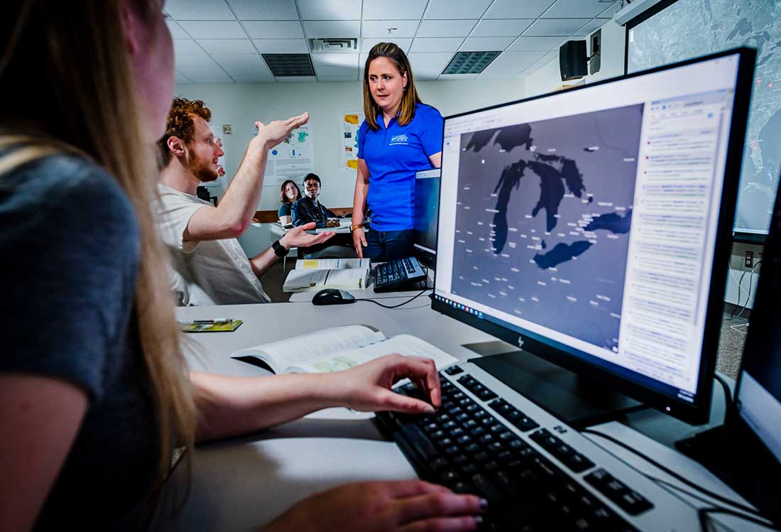 Geospatial technology classroom